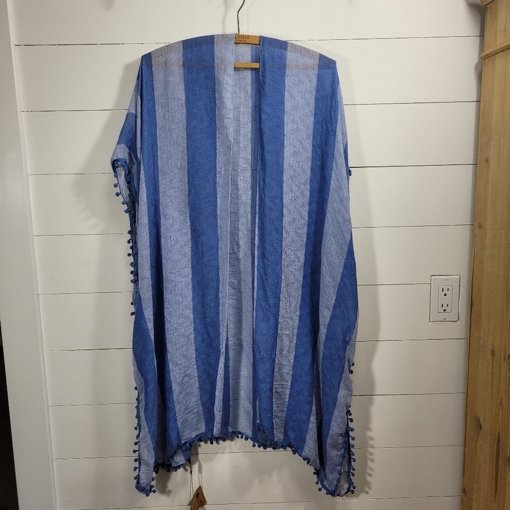 NWT Justin & Taylor 100% Poly Swimsuit Cover Up Women's sz OS